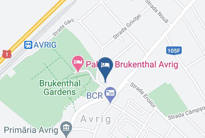 Vila Rozalia Garden Gate Map