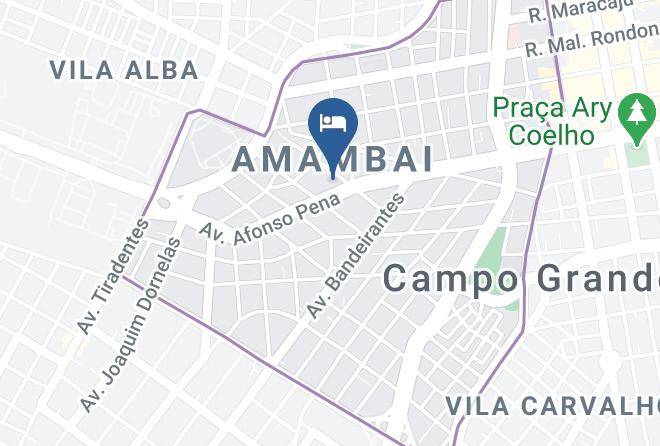 Campo Grande - Brumado Hotel Maps