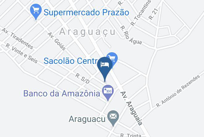 Araguacu - Brunas Park Hotel Maps