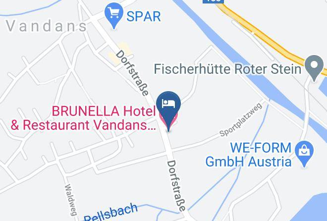 Bludenz - Brunella Hotel & Restaurant Vandans Montafon Maps