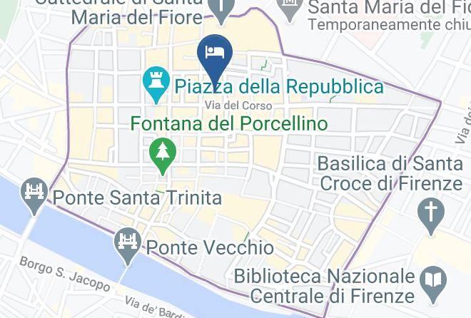 Florence - Brunelleschi Hotel Maps