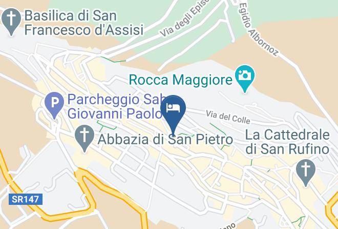 Perugia - Brunelli B&b Maps