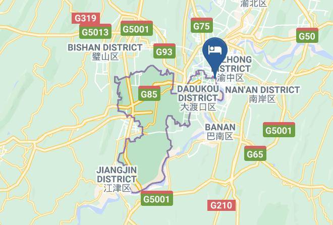 Yuzhong District - Brunent Attune Hotel Maps