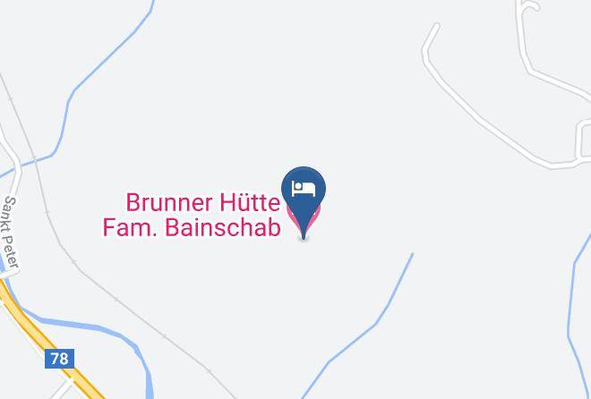 Brunner Hutte Fam Bainschab Map