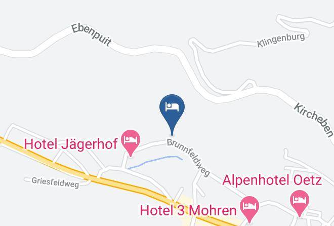 Imst - Brunnfeld Ferienwohnungen Maps