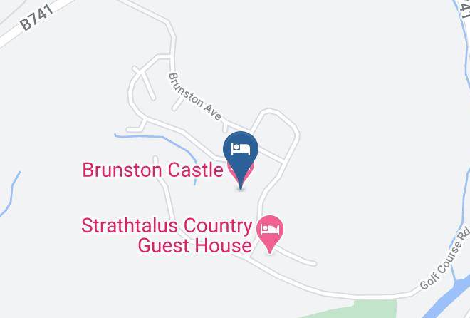 South Ayrshire - Brunston Castle Maps