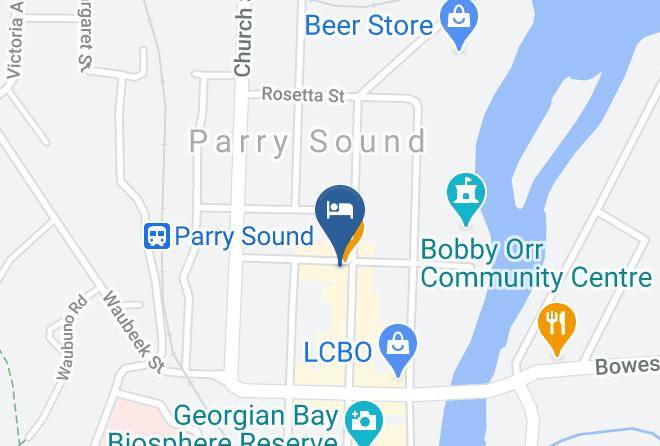 Parry Sound - Brunswick Hotel Maps