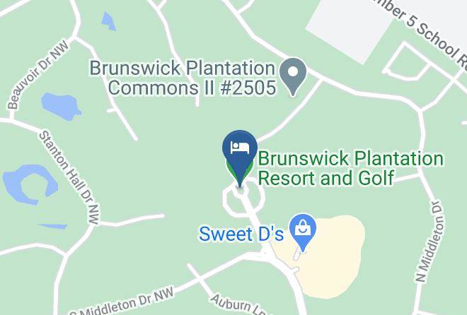 Brunswick Plantation Resort And Golf Map