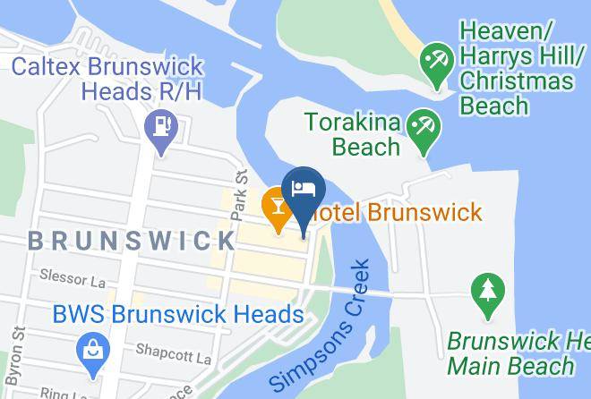 Brunswick River Inn Map