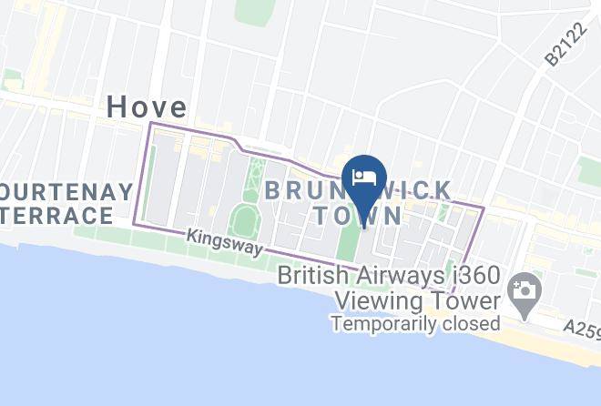 Brighton And Hove - Brunswick Square Hotel Maps