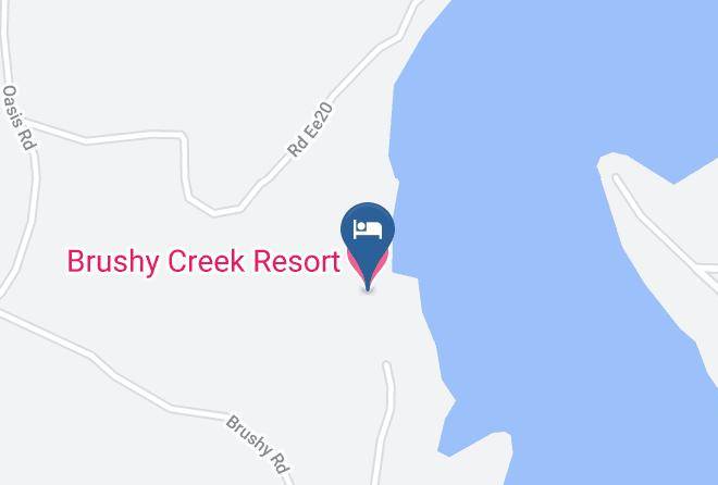 Brushy Creek Resort Map