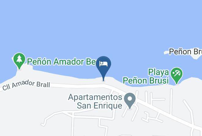 Brusi Beach Resort Map