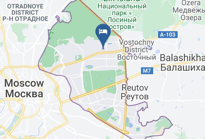 Moscow - Brusnika Shchelkovskaya Maps