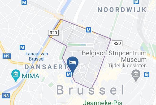 Brussels - Welcome Hotel Maps