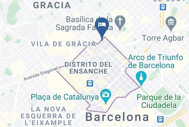 Barcelona - Brustar Sagrada Familia Maps