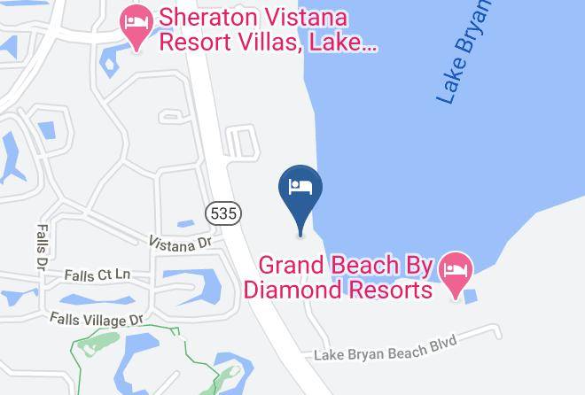 Orange - Bryan's Spanish Cove By Diamond Resorts Maps