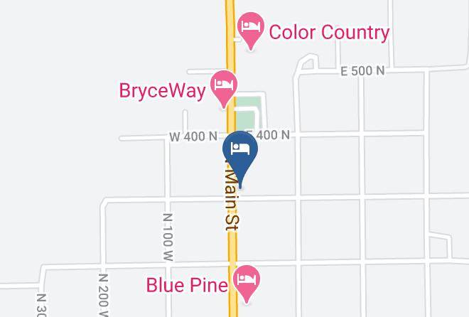 Garfield - Bryce Canyon Motel Maps