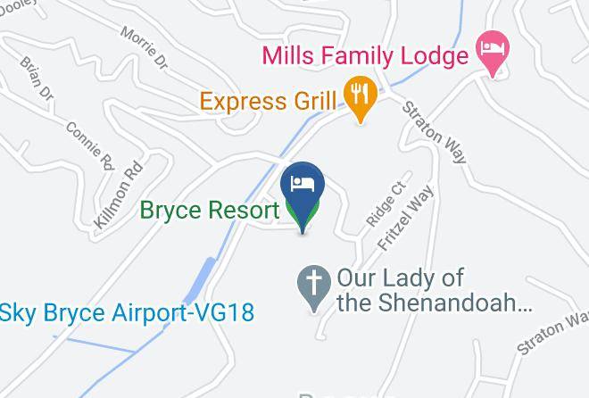 Shenandoah - Bryce Resort Maps