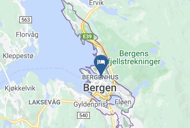 Bergen - Bryggen Panorama Suites Maps