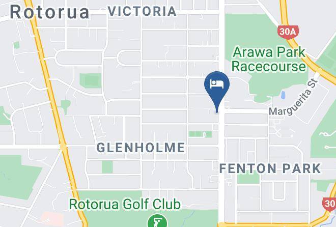 Rotorua - Brylin Motel Maps