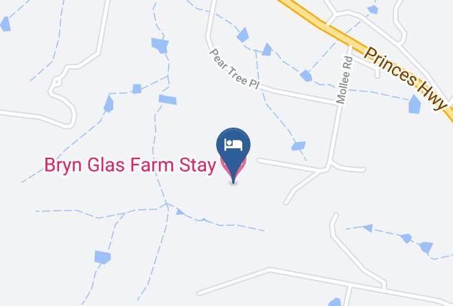 Eurobodalla - Bryn Glas Farm Stay Maps