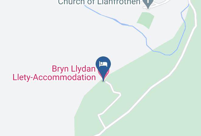 Gwynedd - Bryn Llydan Llety Accommodation Maps