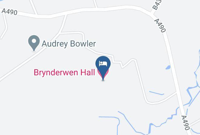 Powys - Brynderwen Hall Maps