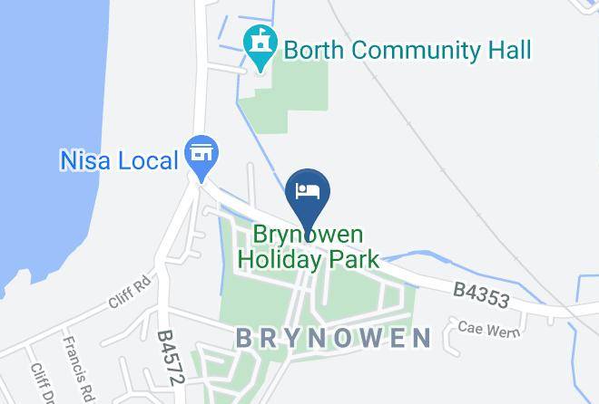 Ceredigion - Brynowen Holiday Park Maps
