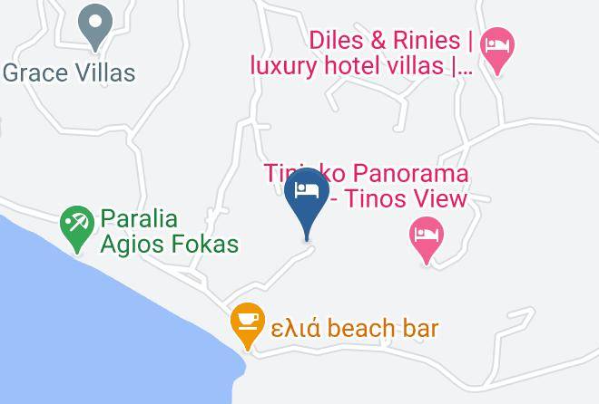 Tinos - Bryokastro Maps