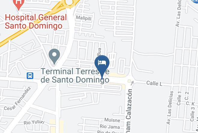 Santo Domingo - Bryss Hotel Maps