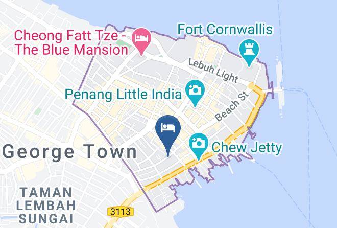 Georgetown - Bstreet Hotel Maps
