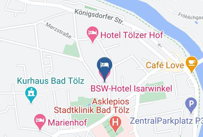 Bad Tolz Wolfratshausen - Bsw Hotel Isarwinkel Maps