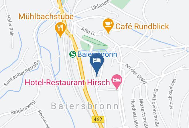 Freudenstadt - Bsw Schwarzwaldhotel Baiersbronn Maps