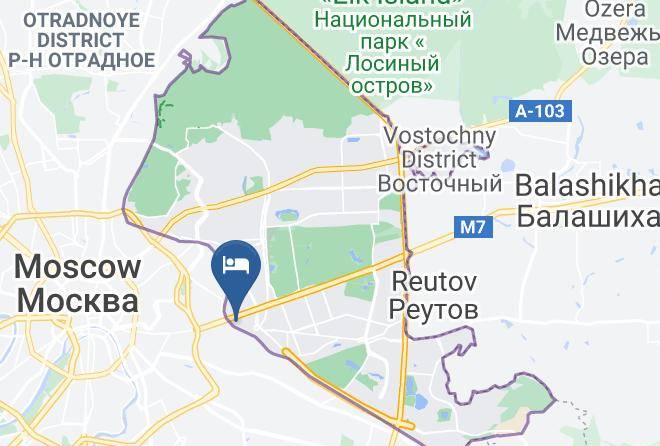 Moscow - Bti Hotel Maps