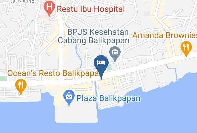 Balikpapan - Buana Lestari Hotel Maps
