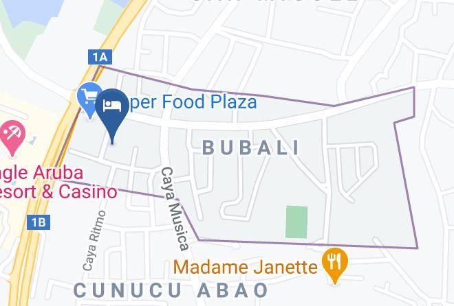 Oranjestad - Bubali Bliss Studios Maps