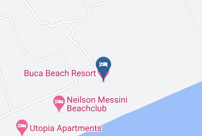 Messinia - Buca Beach Resort Maps