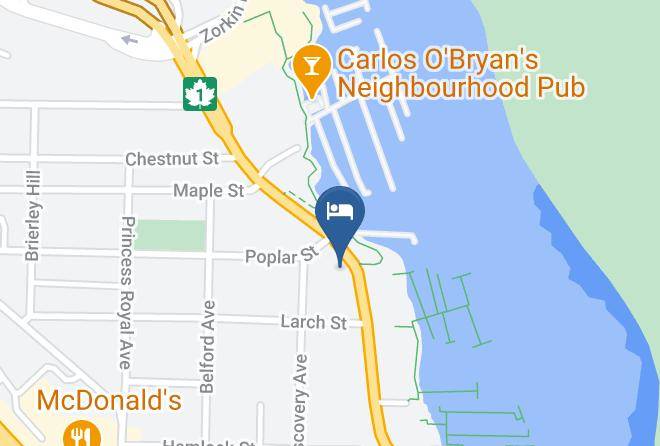 Nanaimo - Buccaneer Inn Maps