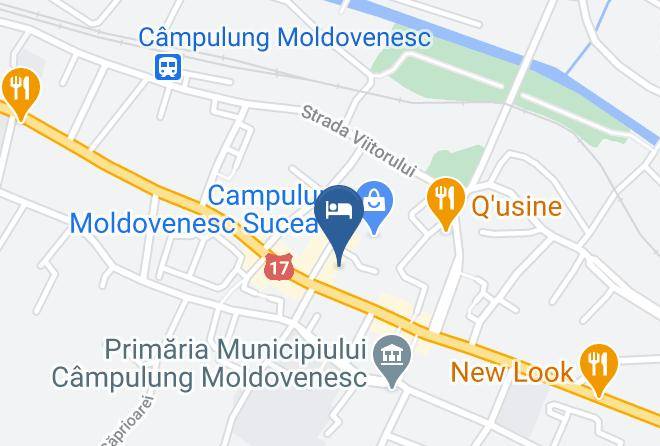 Campulung Moldovenesc - Buchenland Hotel Maps