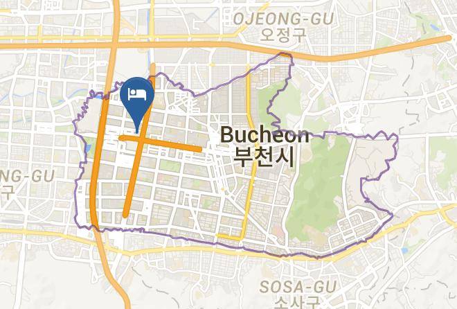 Bucheonsi - Bucheon Hotel Maps