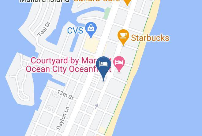 Worcester - Commander Beach House Hotel Maps