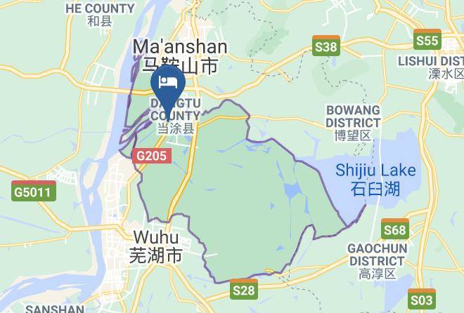 Maanshan - Buckingham Palace Hotel Fuyang Maps