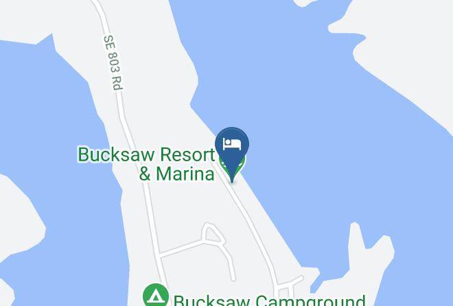 Bucksaw Resort & Marina Map
