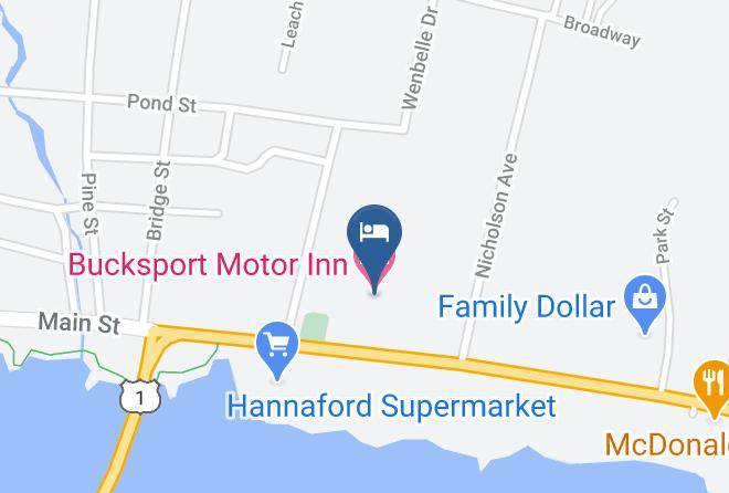 Hancock - Bucksport Motor Inn Maps