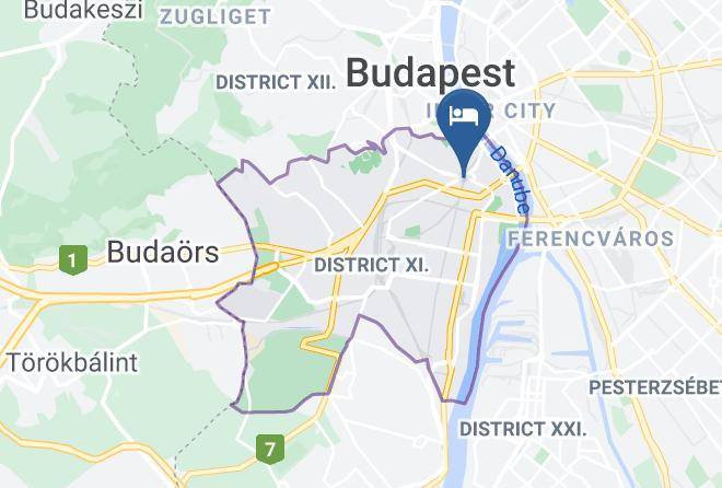 Budapest 11 Kerulet - Buda Center Judit Lak Maps