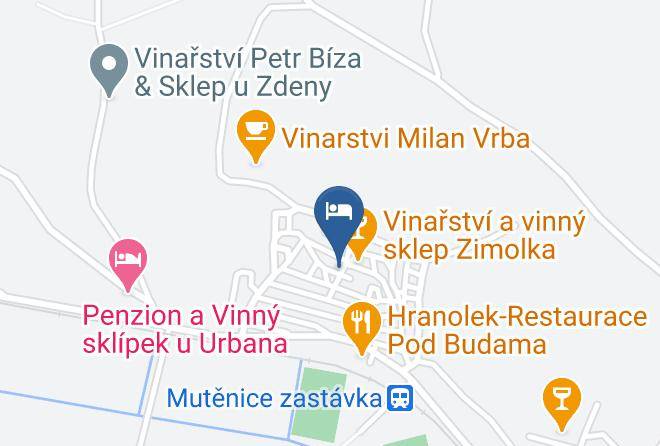 Hodonin - Buda U Kramaru Penzion Leona Maps