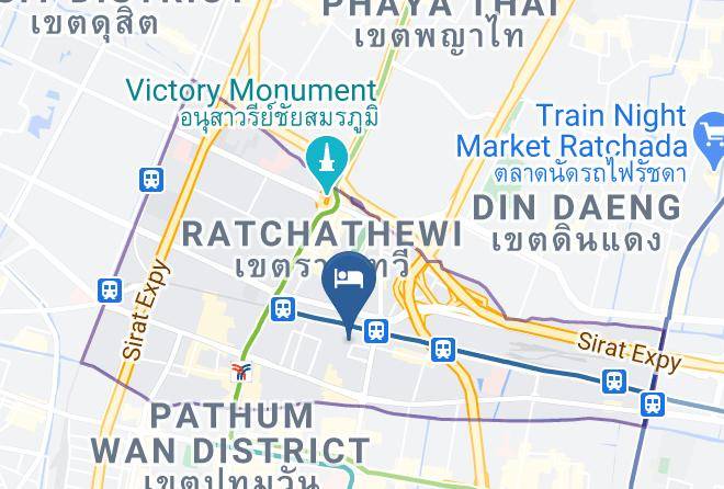 Ratchathewi - Budacco Hotel Maps