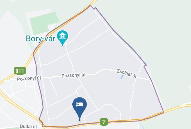 Szekesfehervar - Budai Vendeghaz Panzio Maps