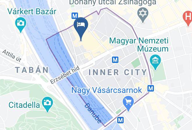 D Five Regi Posta And Vaci Map