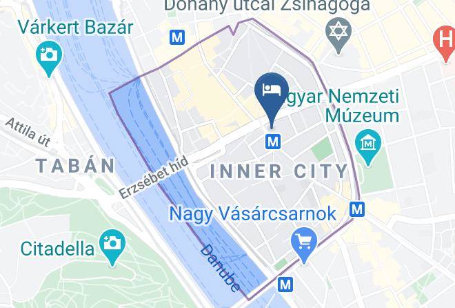 Budapest 5 Kerulet - Budapest Heart Maps